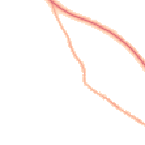 Night-time road noise heatmap for BL6 5EX