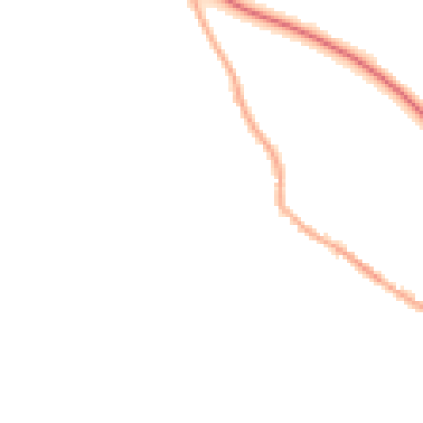 Night-time road noise heatmap for BL6 5HB