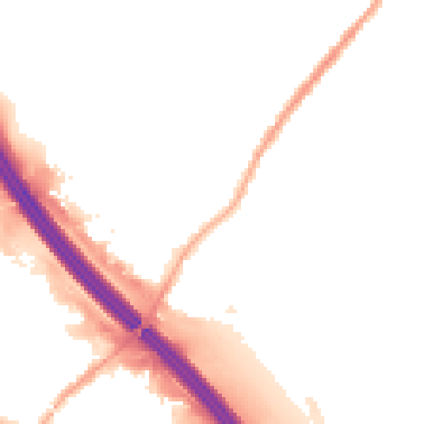 Night-time road noise heatmap for BL6 5HQ