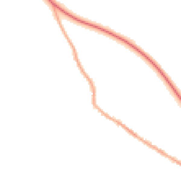Night-time road noise heatmap for BL6 5JR