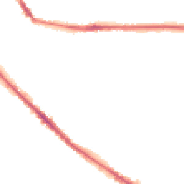 Night-time road noise heatmap for BL6 5PZ