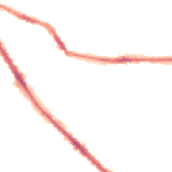 Night-time road noise heatmap for BL6 5RW