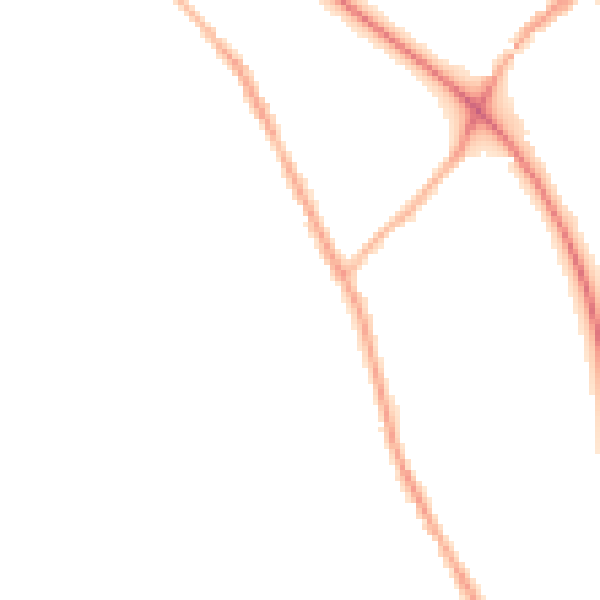 Night-time road noise heatmap for BL6 5TA