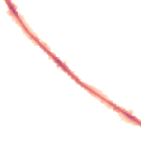 Night-time road noise heatmap for BL6 5UB