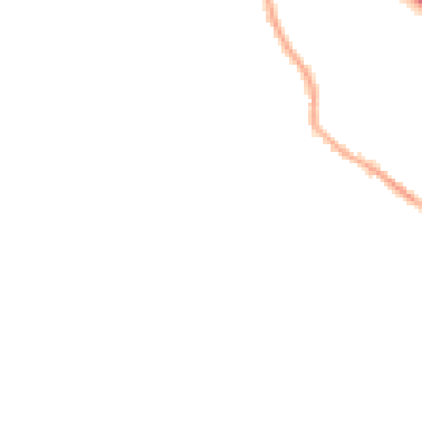 Night-time road noise heatmap for BL6 5UJ