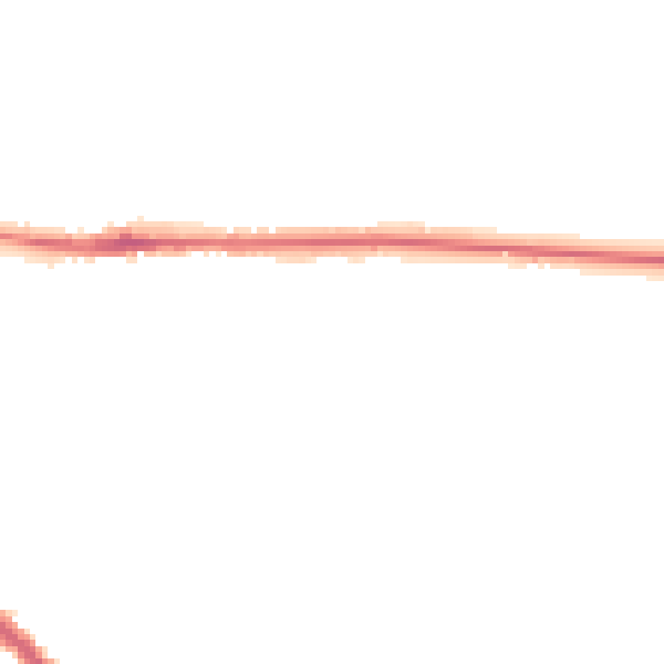 Night-time road noise heatmap for BL6 6BY