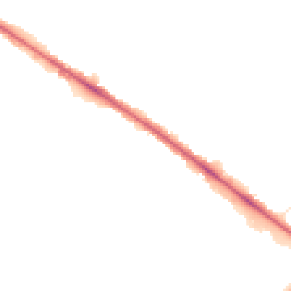 Night-time road noise heatmap for BL6 6ET