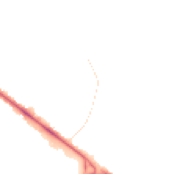 Night-time road noise heatmap for BL6 6JQ