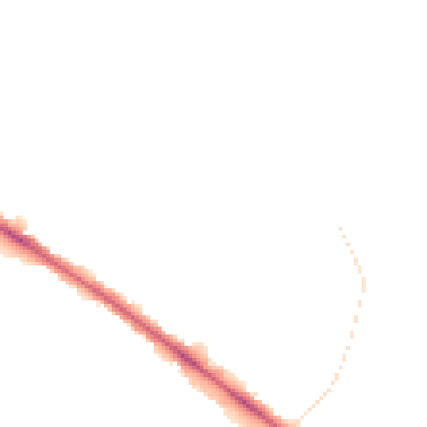 Night-time road noise heatmap for BL6 6NJ