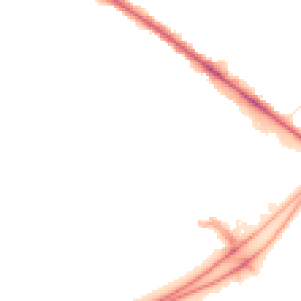 Night-time road noise heatmap for BL6 6RL