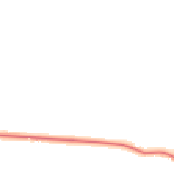 Night-time road noise heatmap for BL6 6TR