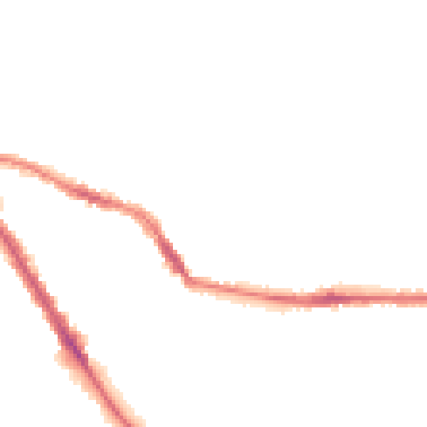 Night-time road noise heatmap for BL6 7BQ