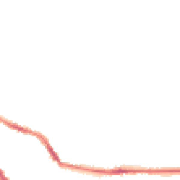 Night-time road noise heatmap for BL6 7EE