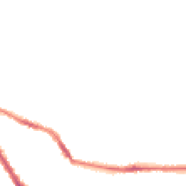 Night-time road noise heatmap for BL6 7EG