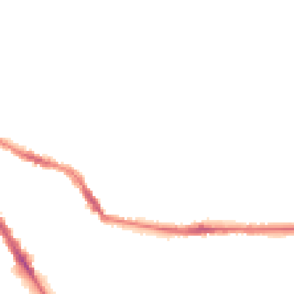 Night-time road noise heatmap for BL6 7HJ