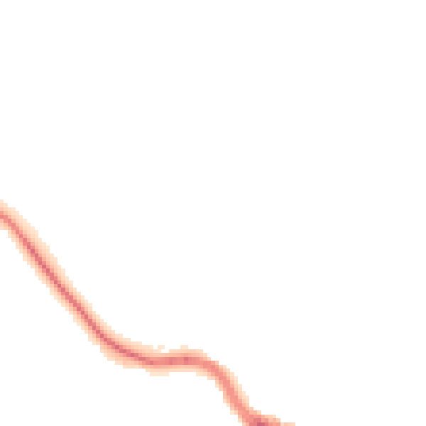 Night-time road noise heatmap for BL6 7RT