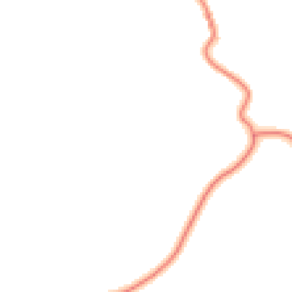 Daytime road noise heatmap for BL6 7SD