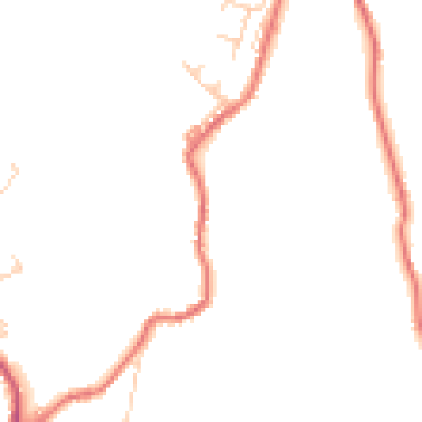 Daytime road noise heatmap for BL7 0AD
