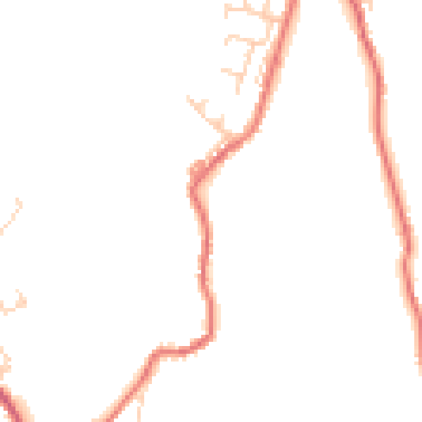 Daytime road noise heatmap for BL7 0AG