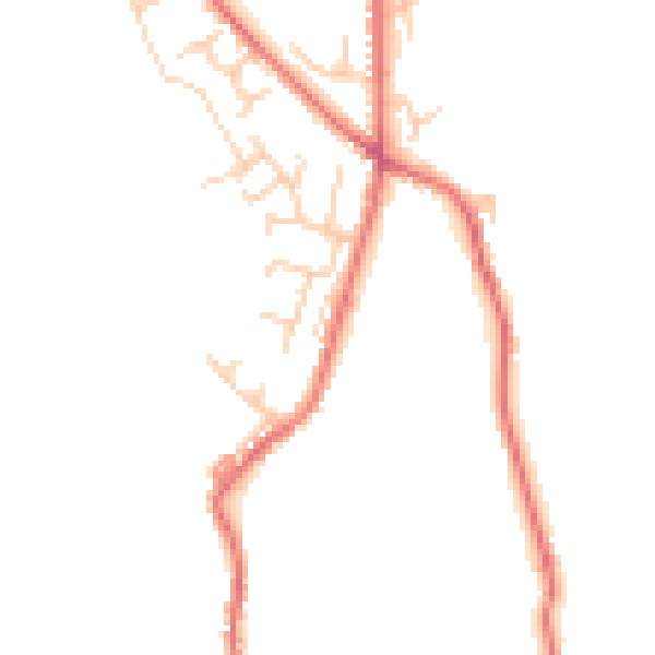 Daytime road noise heatmap for BL7 0AW