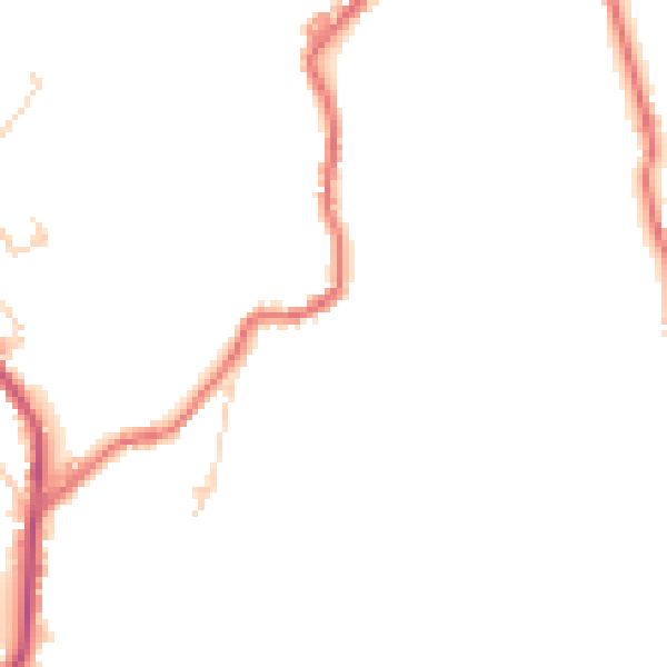 Daytime road noise heatmap for BL7 0BF