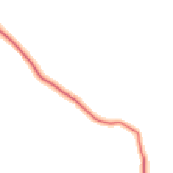Daytime road noise heatmap for BL7 0JN