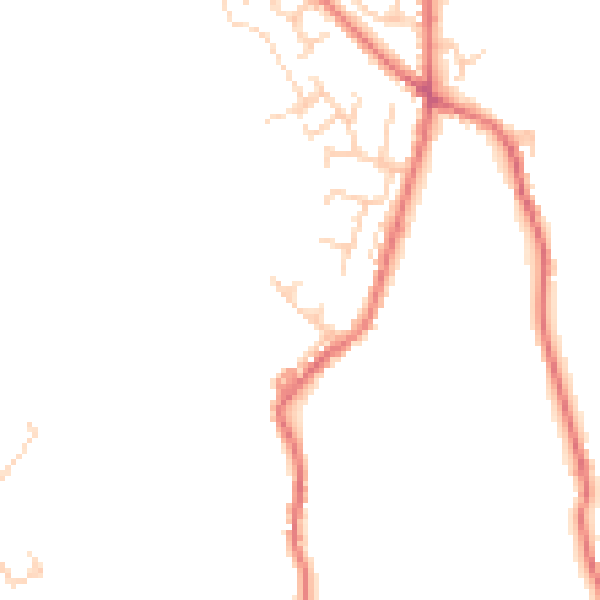 Daytime road noise heatmap for BL7 0PA