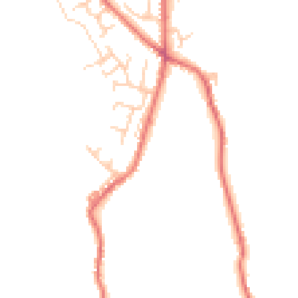Daytime road noise heatmap for BL7 0PB