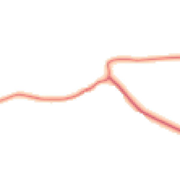 Daytime road noise heatmap for BL7 8BL