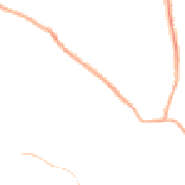 Night-time road noise heatmap for BL7 9BN