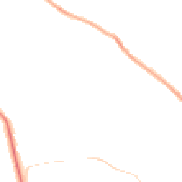 Night-time road noise heatmap for BL7 9DG
