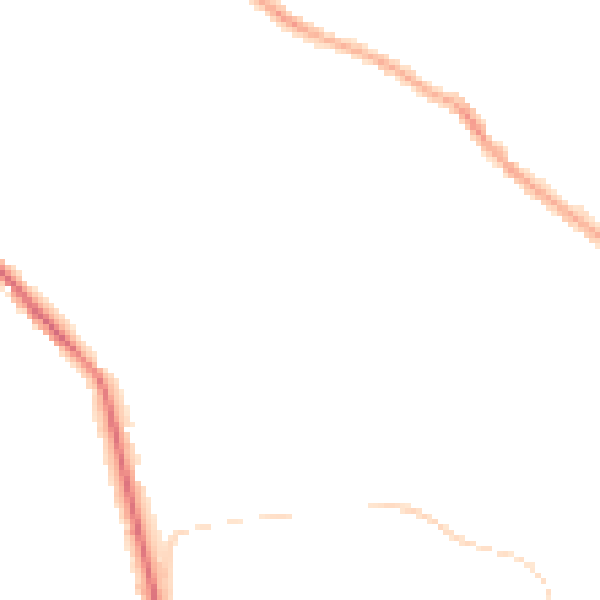 Night-time road noise heatmap for BL7 9DU