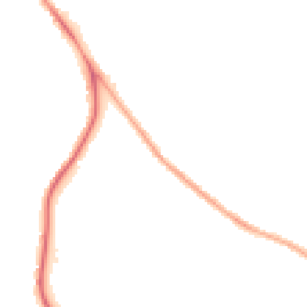 Night-time road noise heatmap for BL7 9ED