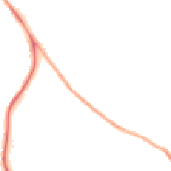 Night-time road noise heatmap for BL7 9HL