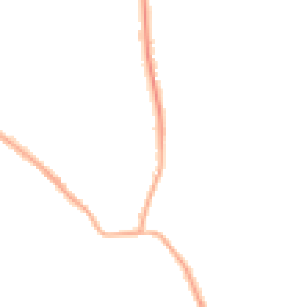 Night-time road noise heatmap for BL7 9LY