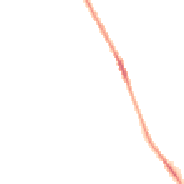 Night-time road noise heatmap for BL7 9TY