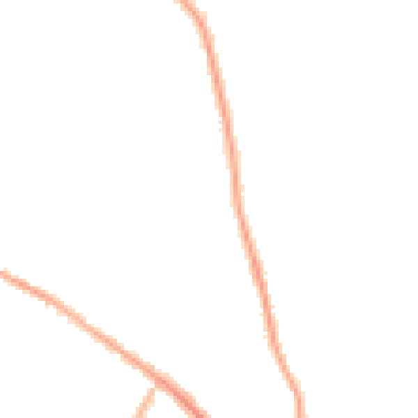 Night-time road noise heatmap for BL8 1DT
