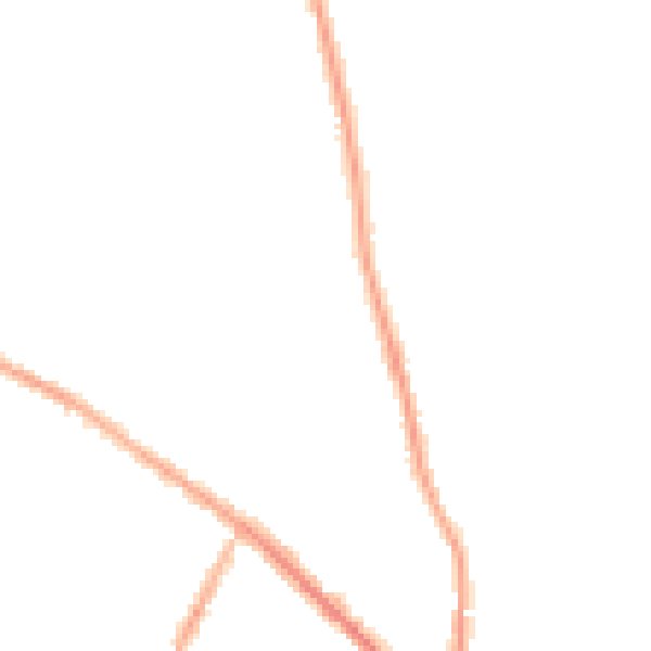 Night-time road noise heatmap for BL8 1DU