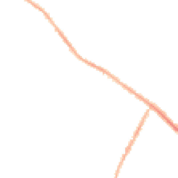 Night-time road noise heatmap for BL8 1SN