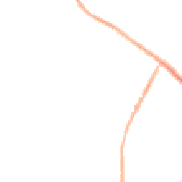 Night-time road noise heatmap for BL8 1YU