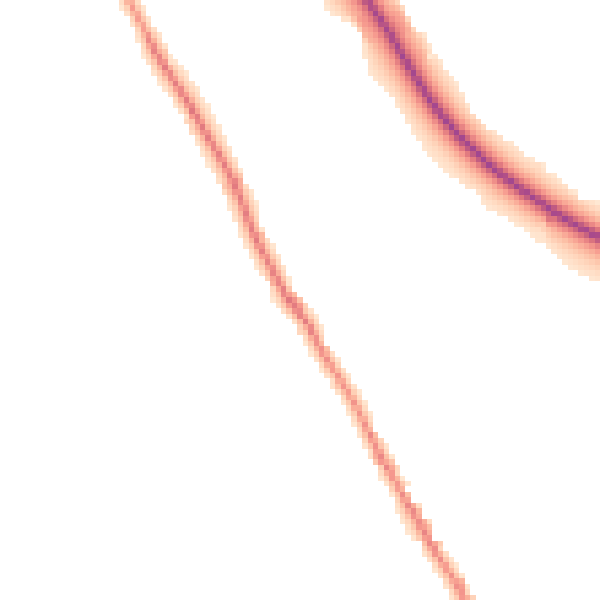 Daytime road noise heatmap for BL8 3QL