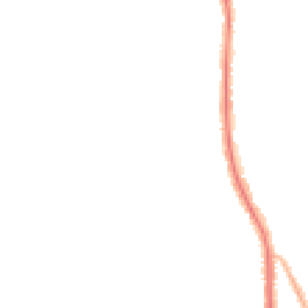 Night-time road noise heatmap for BL9 5EA