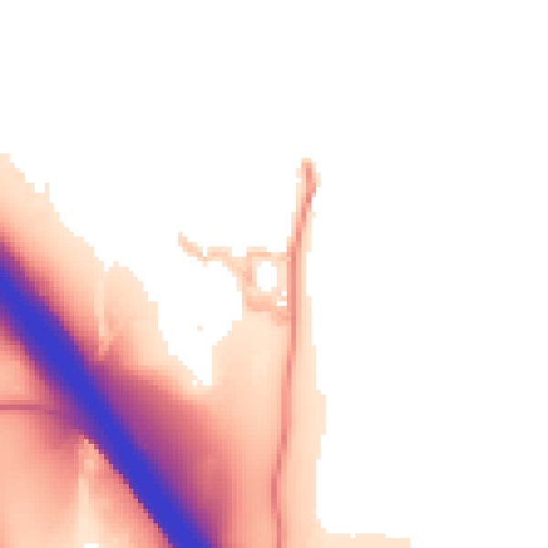 Daytime road noise heatmap for BL9 6SP