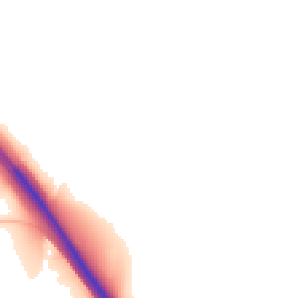 Night-time road noise heatmap for BL9 6SP