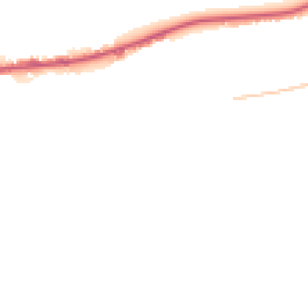 Night-time road noise heatmap for BL9 7JF