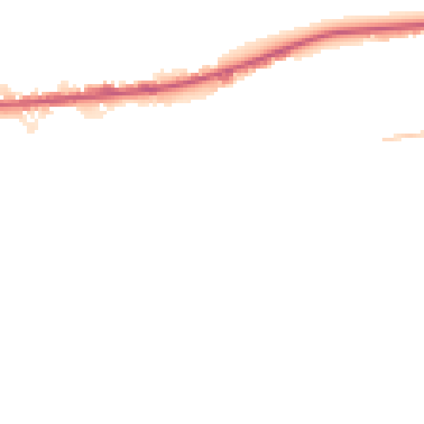 Night-time road noise heatmap for BL9 7JG