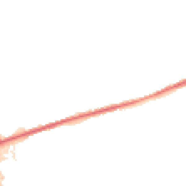 Night-time road noise heatmap for BL9 7RN