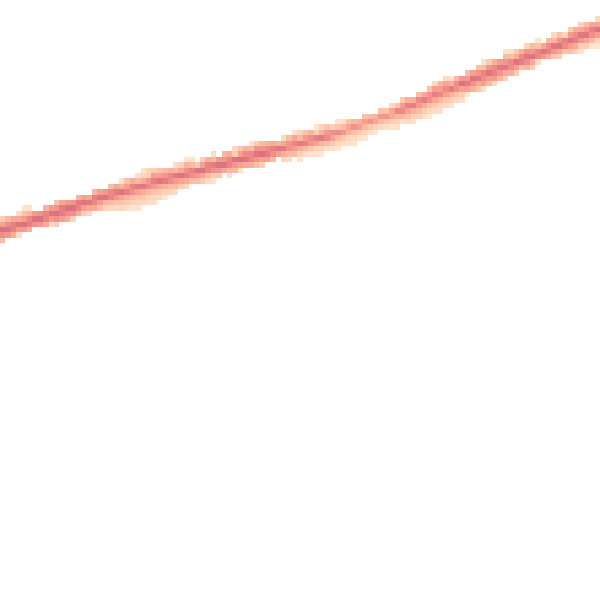 Night-time road noise heatmap for BL9 7SS