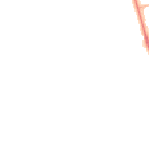Night-time road noise heatmap for BL9 9NN
