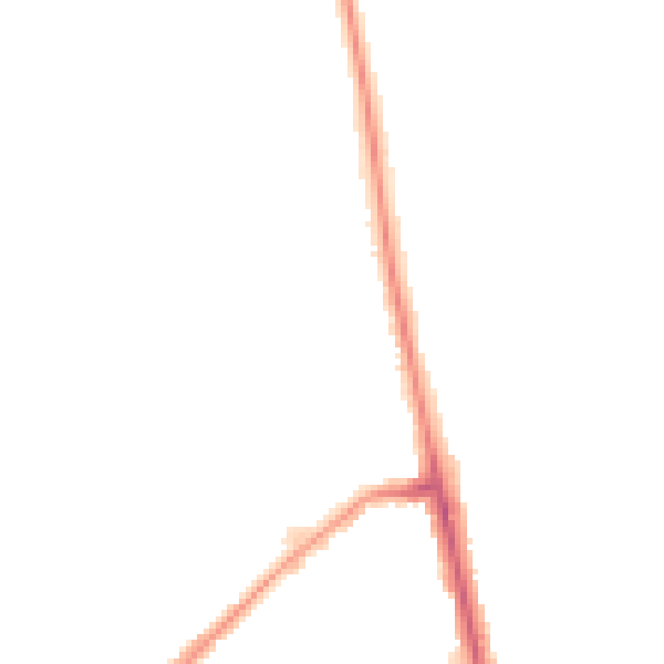 Night-time road noise heatmap for BL9 9SQ